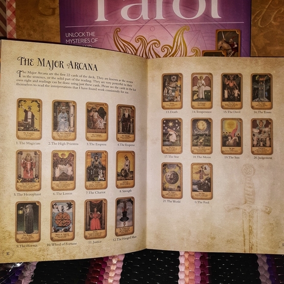 🆕️TODAY ONLY☯️Secrets Of The Tarot Book & Cards - Picture 3 of 7